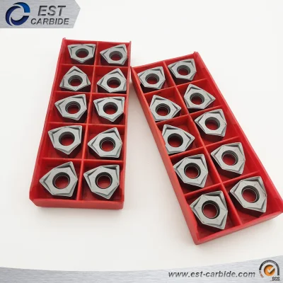 High Feed CNC Milling Tool Carbide Indexable Turning Insert Milling Insert Wnmu080608 for Steel
