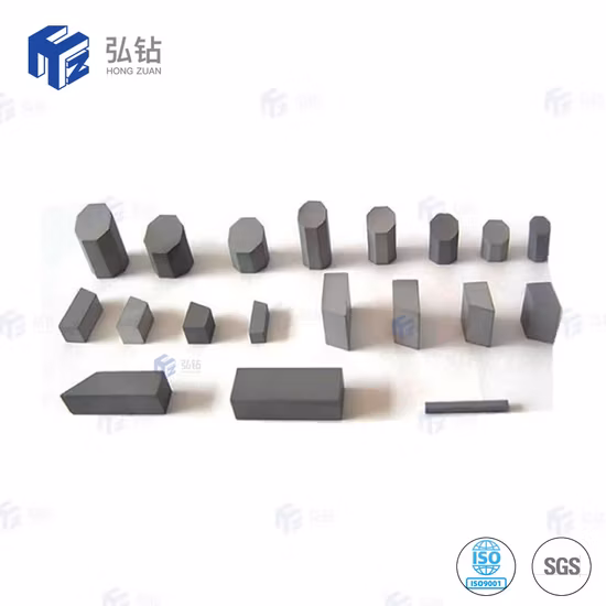 Tungsten Carbide Mining Octagonal Button Insert for Rock Drilling