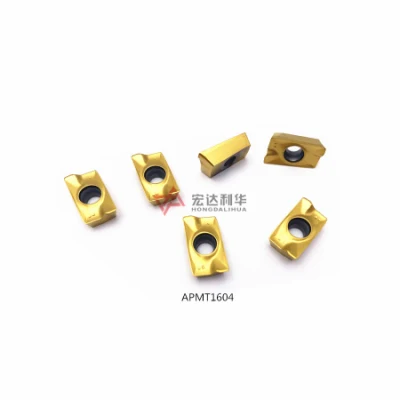 CNC Milling Carbide Inserts Apmt1604 CNC High Feed Face Milling Inserts