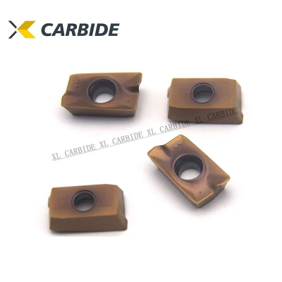 Zhuzhou XL Carbide Square Shoulder Milling Tools Indexable Carbide Insert Apkt160408