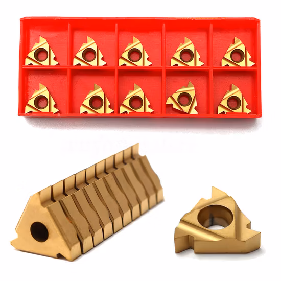 CNC Carbide Threading Inserts Turning Tools 16er 2.5 ISO Cutting Inserts
